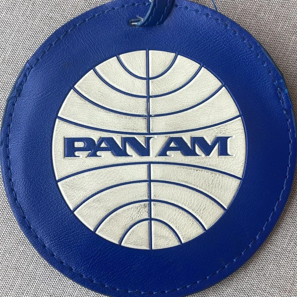 Pan Am luggage tag